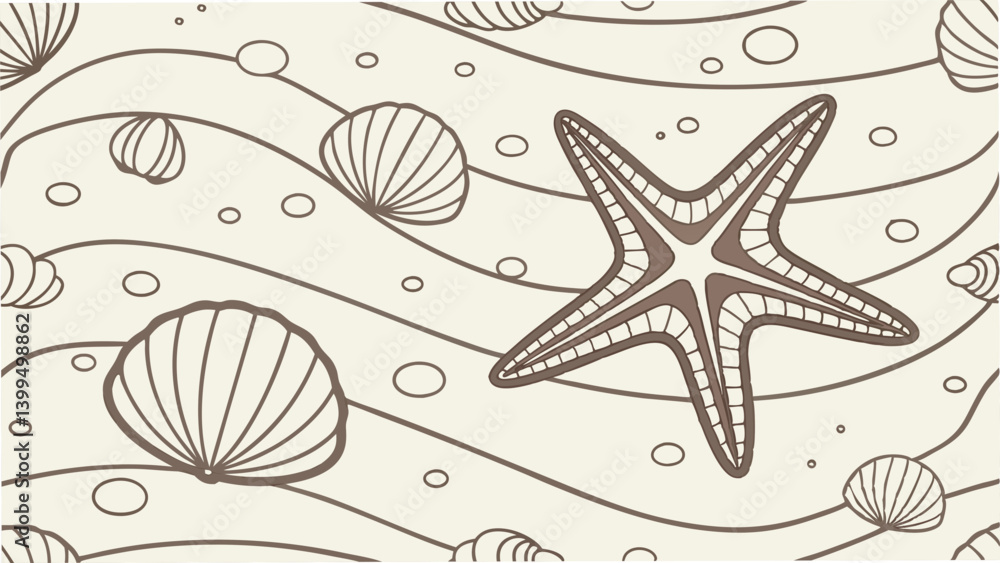 Summer fabric design seamless Vector Summer fabric design seamless Vector