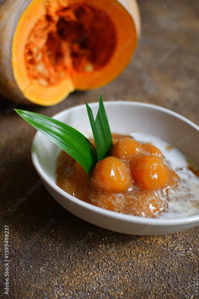 pumpkin soup in a bowl pumpkin soup in a bowl