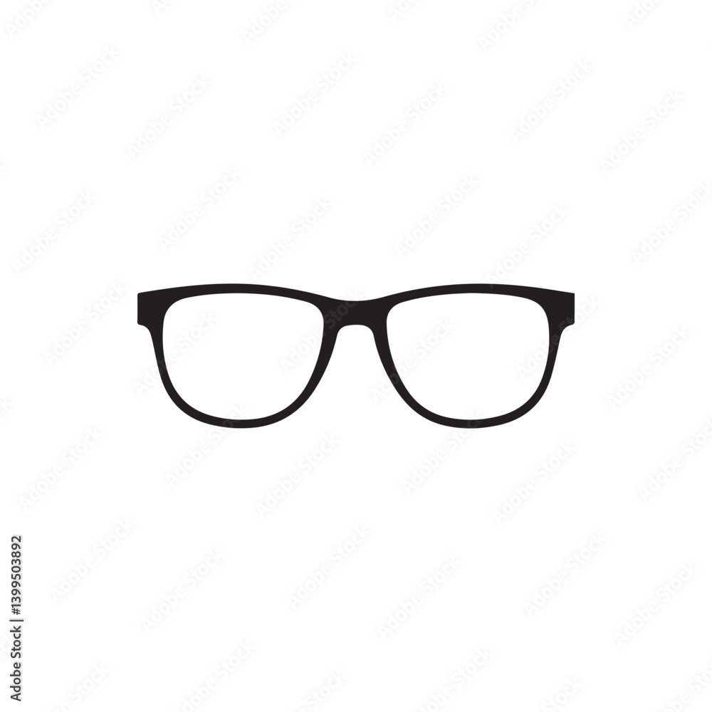 Fototapeta premium Glasses logo and symbol illustration