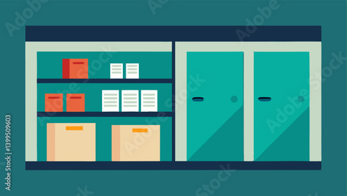 Storage Cabinets Sleek storage cabinets built into the walls designed for easy access to imaging supplies and organized to maintain a clutterfree space.