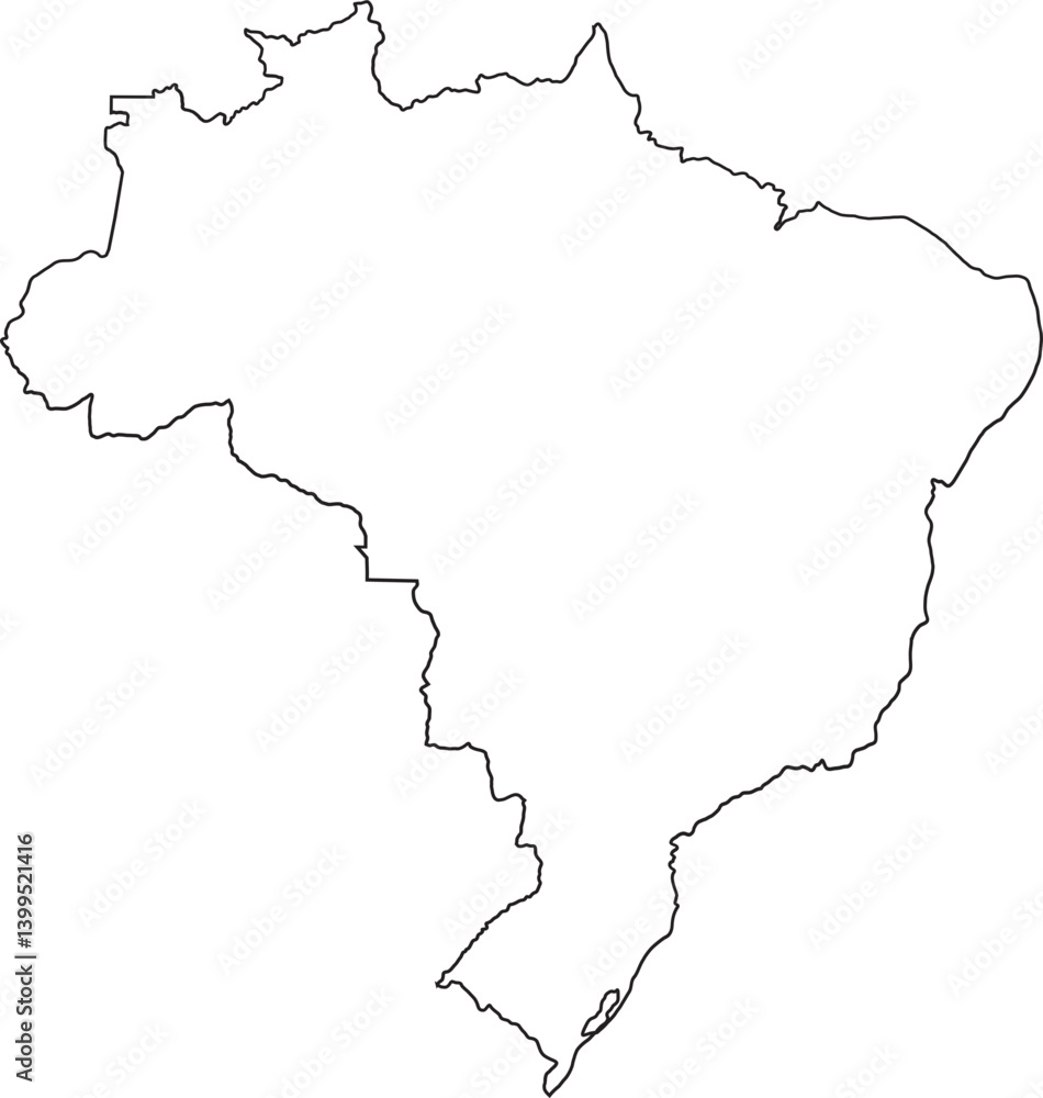 Brazil Map Vector And Flag Design Brazil Map Vector And Flag Design