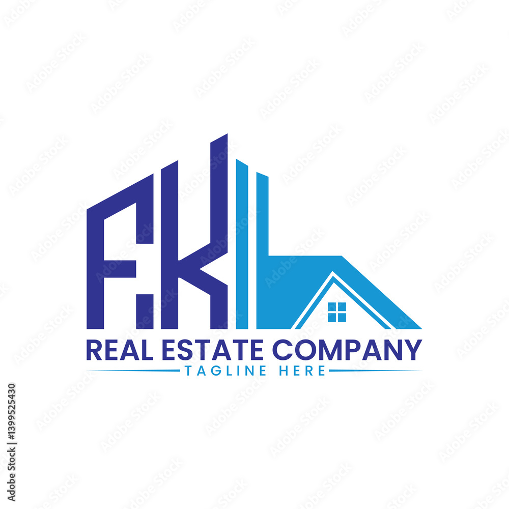 Fototapeta premium Minimalist Building and House Logo Template