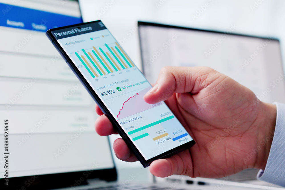 Online Bank Budget Computer App