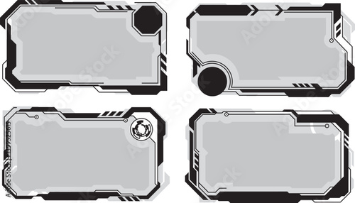 インターフェースフレーム枠セット
