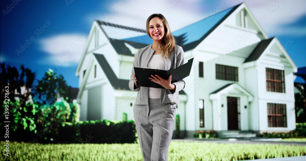 Women Inspecting Property For Real Estate Appraisal