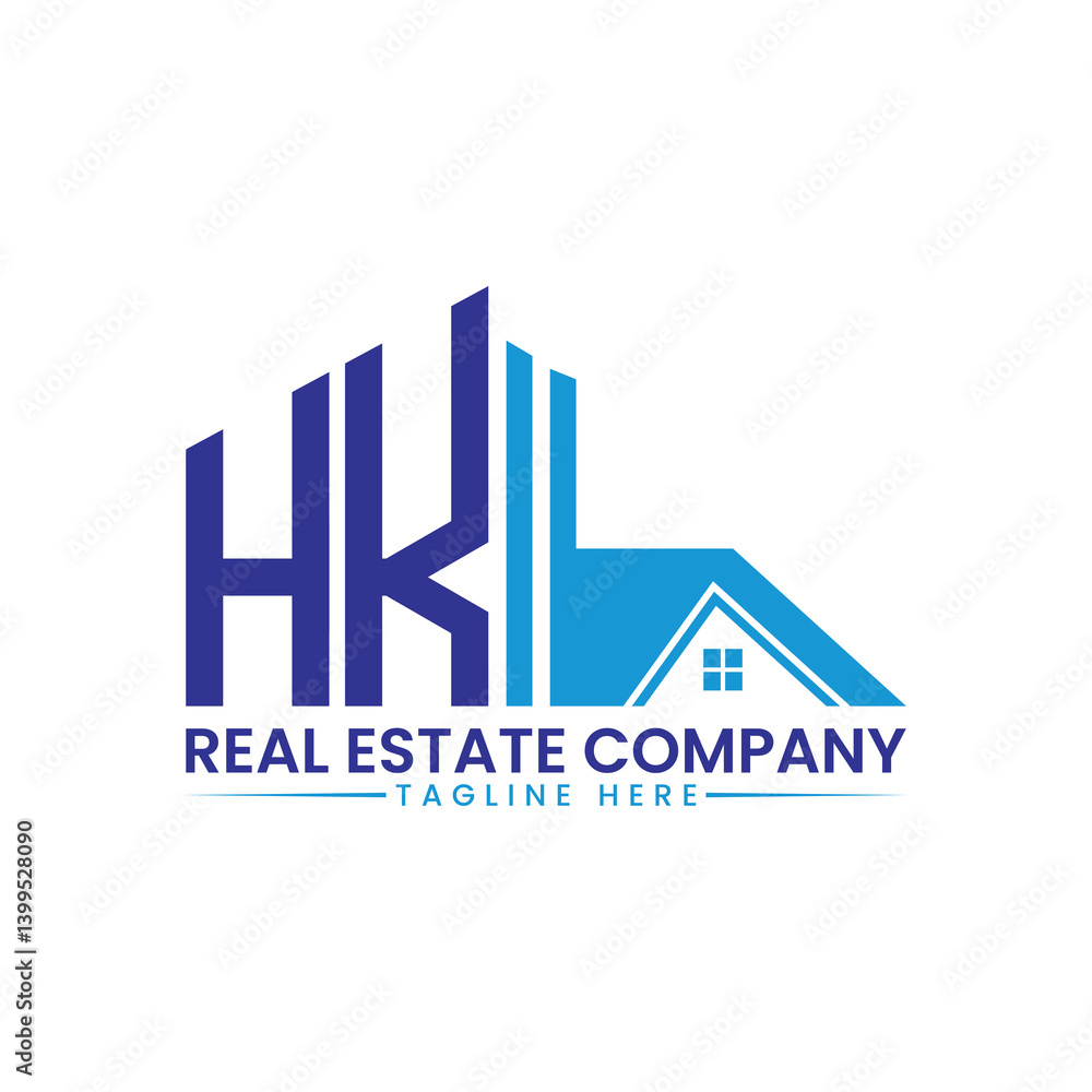 Fototapeta premium Minimalist Building and House Logo Template