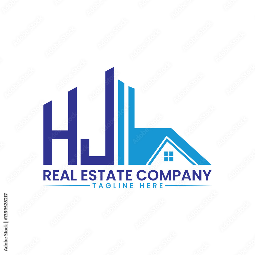 Fototapeta premium Minimalist Building and House Logo Template