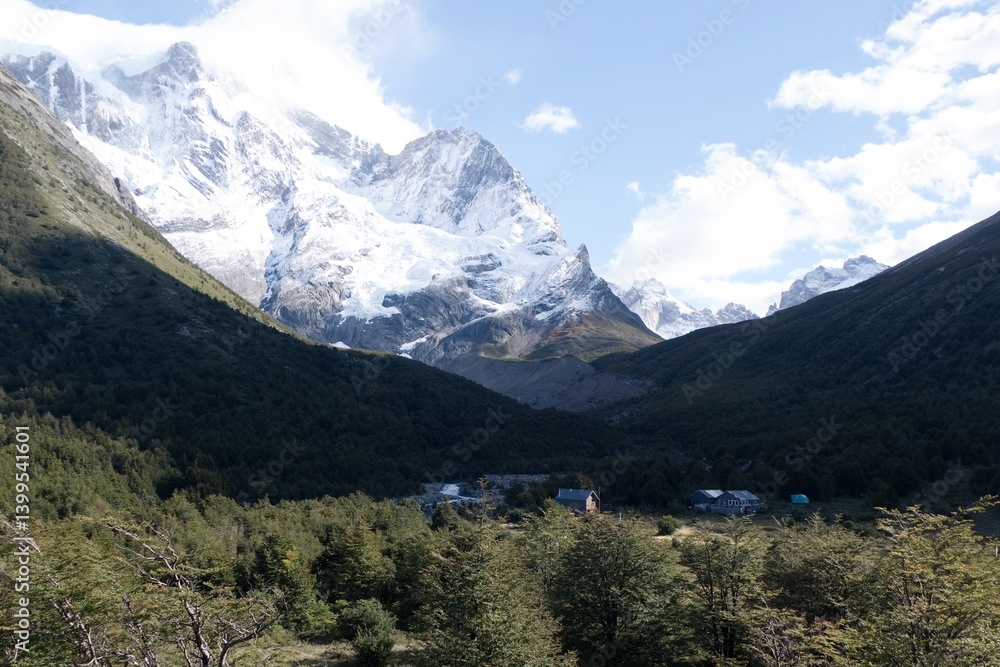 Fototapeta premium amazing patagonia nature in summer