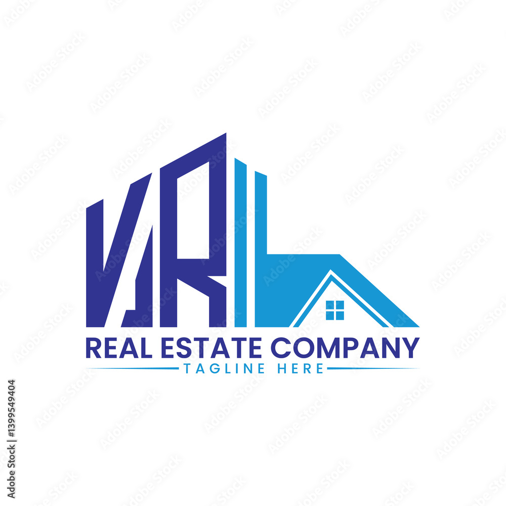 Fototapeta premium Minimalist Building and House Logo Template
