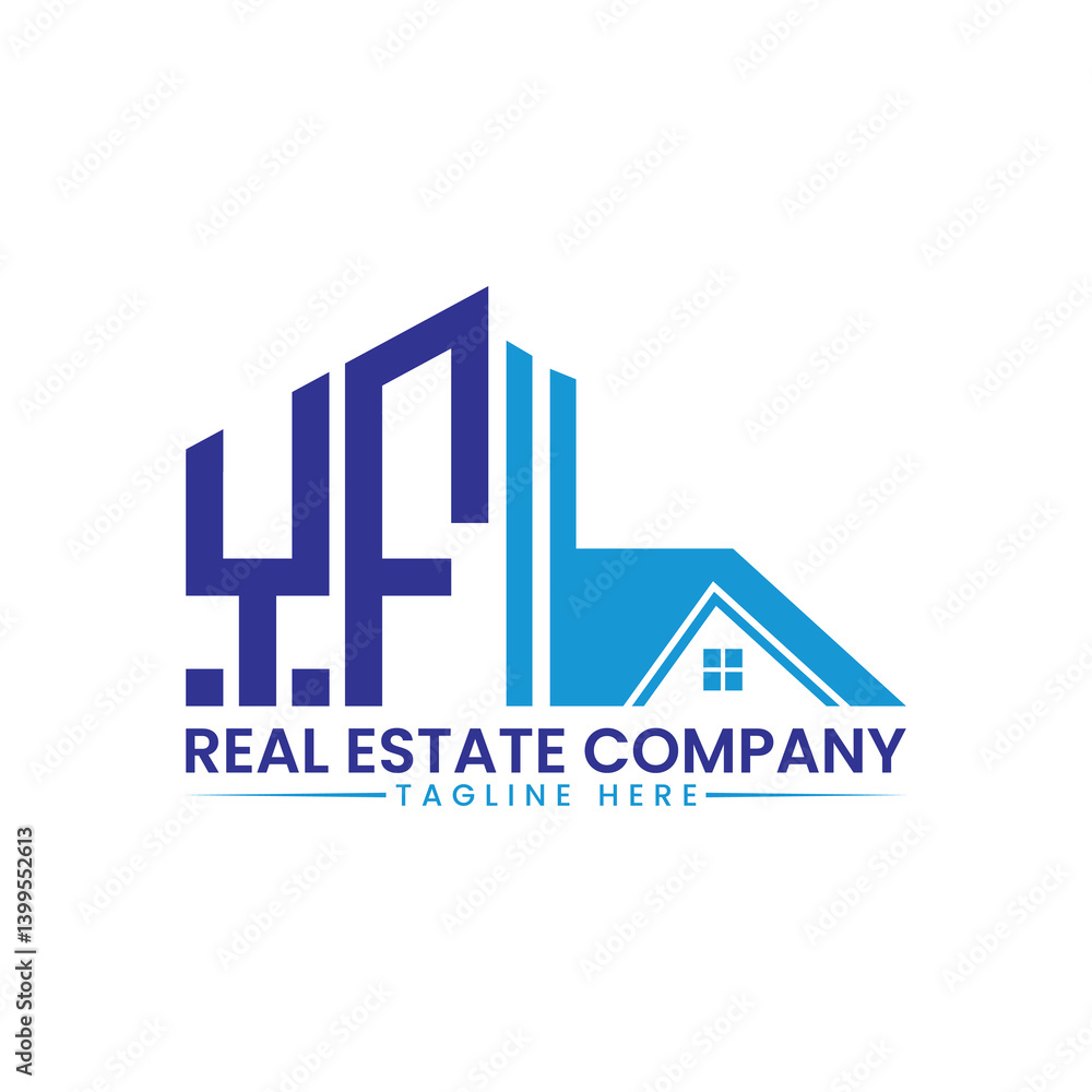 Fototapeta premium Minimalist Building and House Logo Template