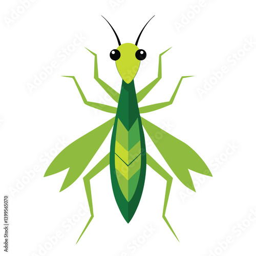 Mantis vector icon isolated on white background