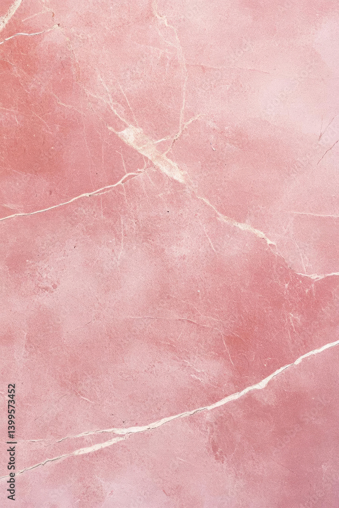 Fototapeta premium Elegant pink marble texture with subtle veins and smooth surface, perfect for backgrounds