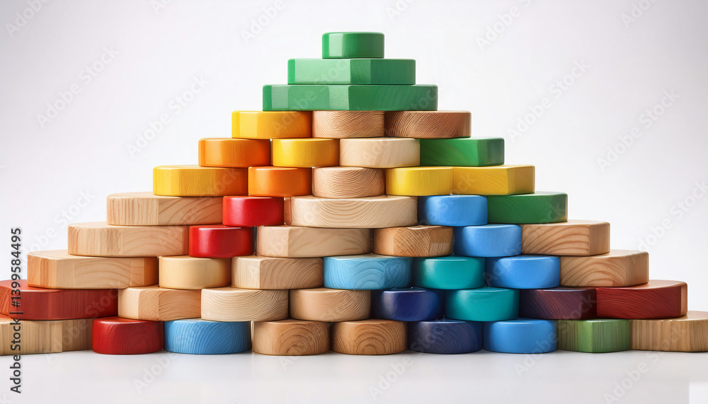 Fototapeta premium 003-044-150-HyperRealisticTheRoleofPlayinChildDevelopmentisolatewhitebackground25735