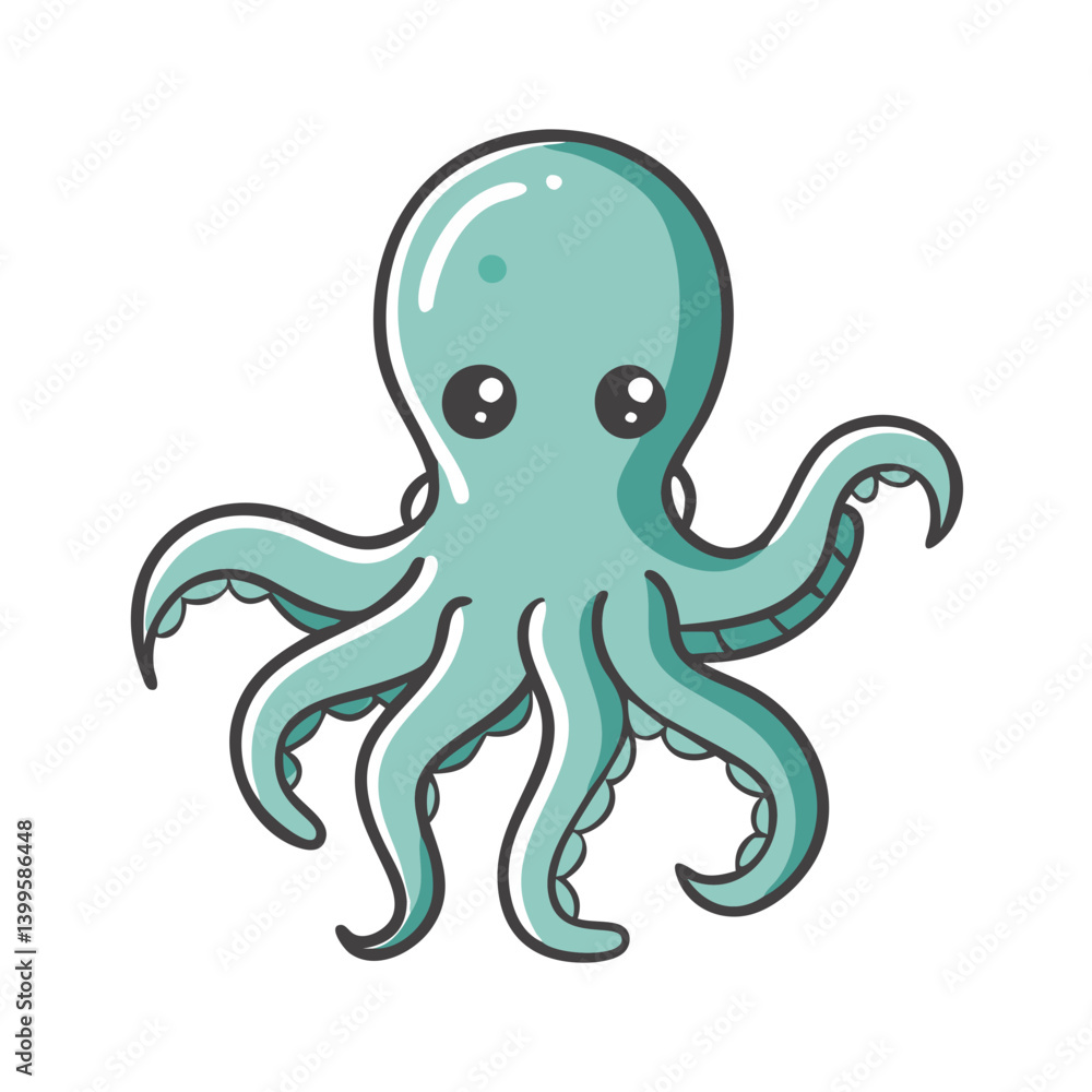 octopus icon, octopus vector illustration-simple illustration of octopus, perfect for octopus logos and icons octopus icon, octopus vector illustration-simple illustration of octopus, perfect for octopus logos and icons
