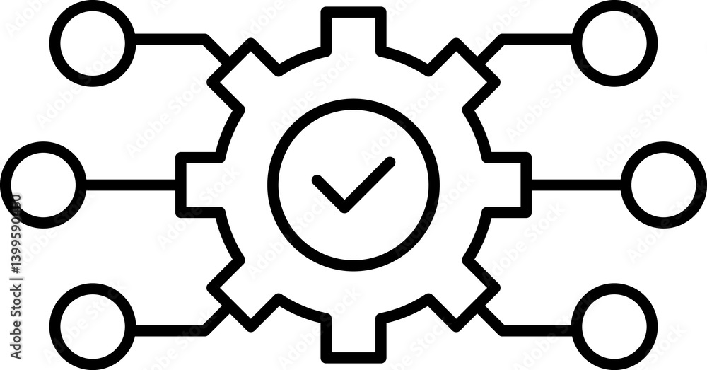 Data integration icon. Software, api line symbol illustration isolated on white background. Circuit gear. Gear with chip. Digital tech business logo template concept illustration. Gear electronic Data integration icon. Software, api line symbol illustration isolated on white background. Circuit gear. Gear with chip. Digital tech business logo template concept illustration. Gear electronic