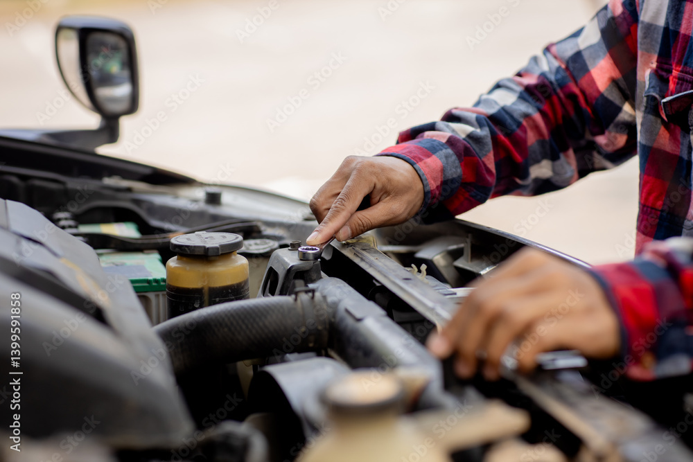 Check the condition of the car before departure. Check the condition of the car before departure.
