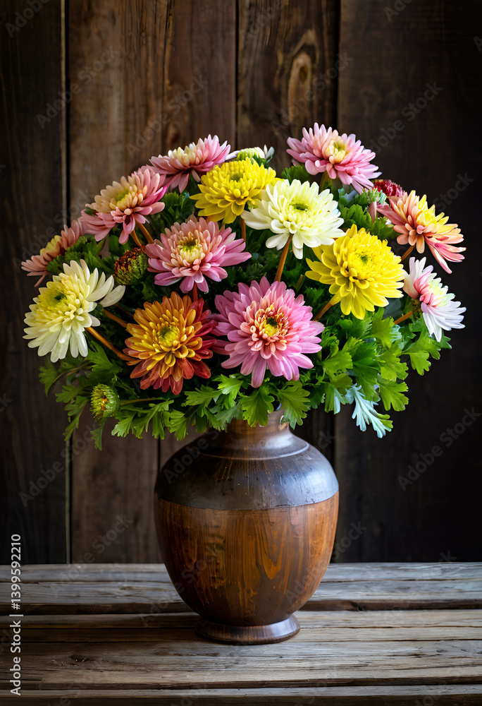 Fototapeta premium bouquet of flowers