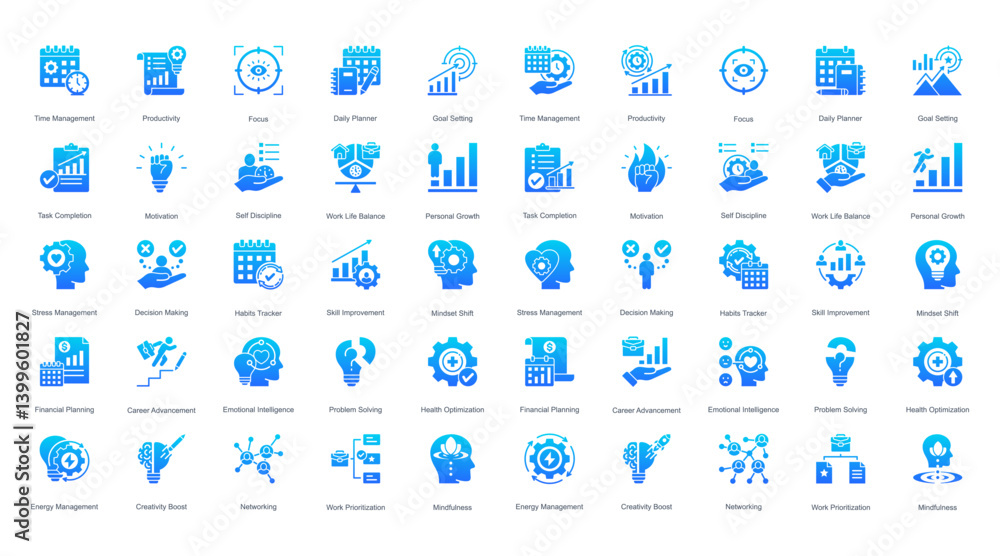 A complete icon pack focused on productivity, career focus, and healthy work-life balance with intentional habits. A complete icon pack focused on productivity, career focus, and healthy work-life balance with intentional habits.