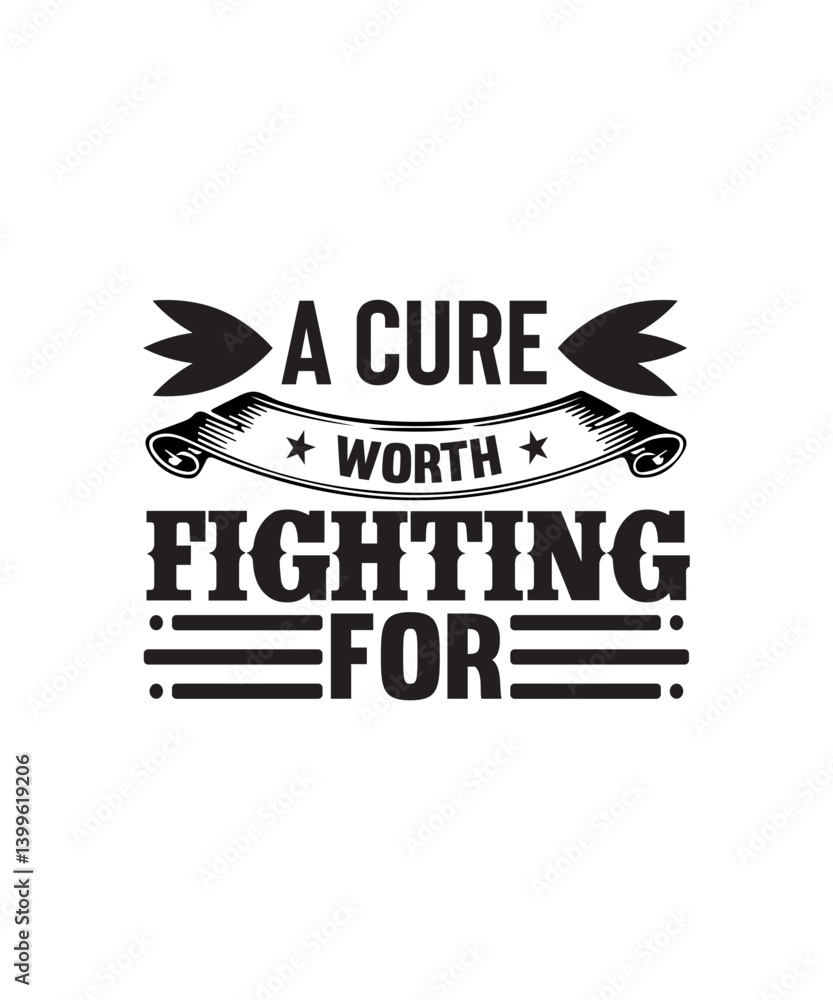Obraz premium cancer t-shirt design