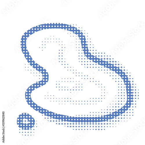 ブルードットの水たまりイラスト Adobe Illustrator Artwork