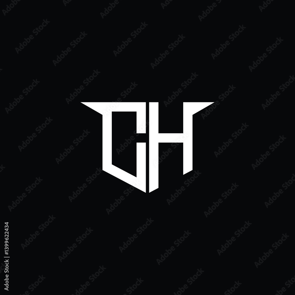 Modern Construction Logo with Symmetrical Design Modern Construction Logo with Symmetrical Design