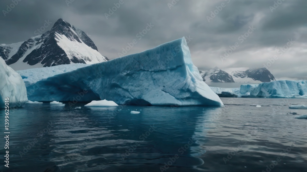 iceberg in antarctica iceberg in antarctica
