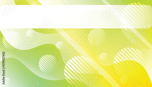 Wavy Background with Lines, Circle. For Flyer, Brochure, Booklet And Websites Design Vector Illustration