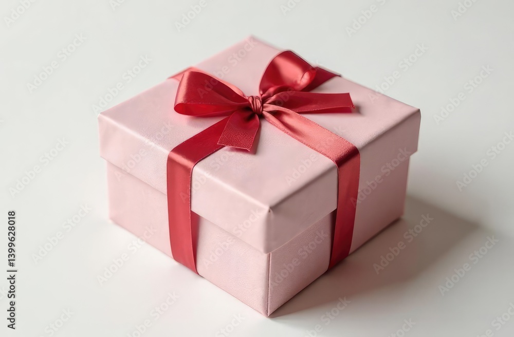 Fototapeta premium Gift box in important day on white background