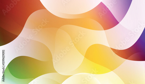 Modern Background With Dynamic Effect. For Your Design Ad, Banner, Cover Page. Vector Illustration with Color Gradient.