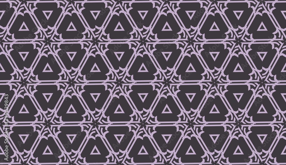Vector pattern in geometric style. Triangles, lines. Modern elegant background. For your design. Chocolate purple color Vector pattern in geometric style. Triangles, lines. Modern elegant background. For your design. Chocolate purple color