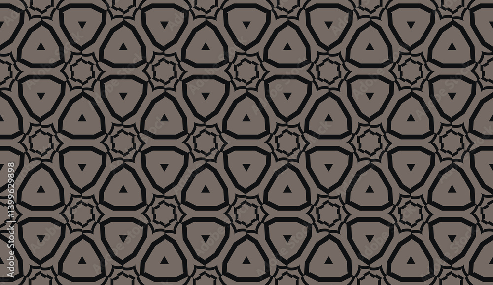 Vector pattern with abstract line in triangles style. Hipster background. For your idea, presentation, smart design. Brown chocolate color. Seamless Vector pattern with abstract line in triangles style. Hipster background. For your idea, presentation, smart design. Brown chocolate color. Seamless