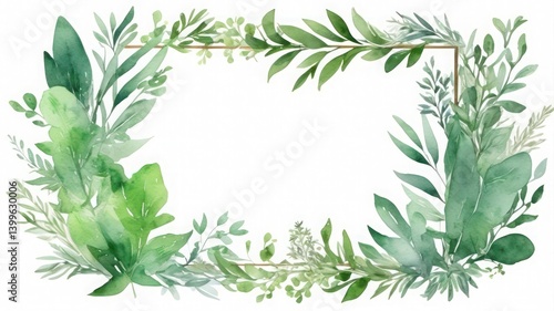 Wallpaper Mural laurel wreath isolated on white background Torontodigital.ca