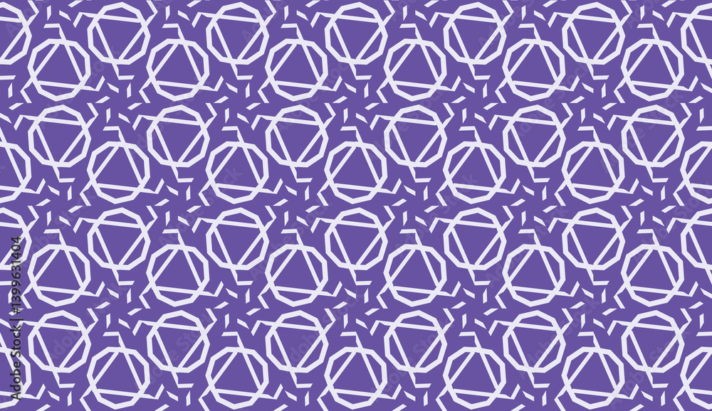 Fototapeta premium Decorative pattern with triangles style. Vector illustration. For fashion print, scrapbooking page, flyer design.