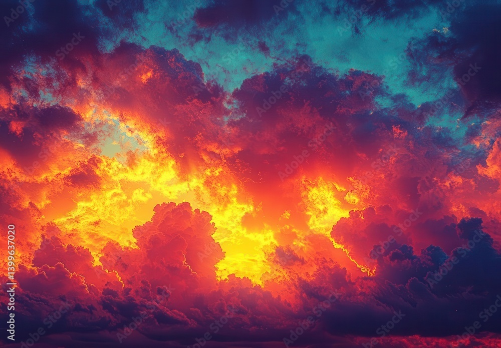 A breathtaking display of clouds illuminated by vibrant sunset colors, showcasing nature's beauty and wonder. A breathtaking display of clouds illuminated by vibrant sunset colors, showcasing nature's beauty and wonder.