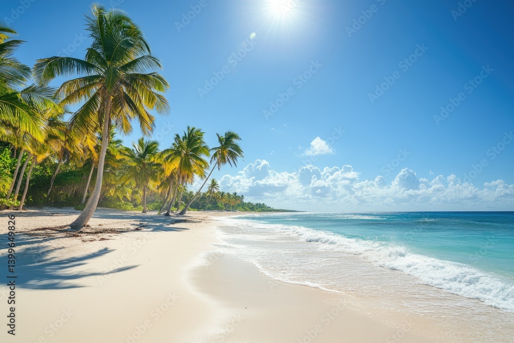 Obraz premium Tropical Beach Paradise