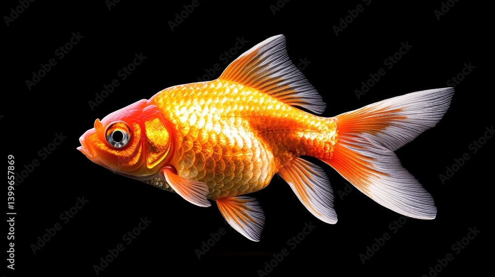 A goldfish that occasionally hums the theme song of a show that never existed A goldfish that occasionally hums the theme song of a show that never existed