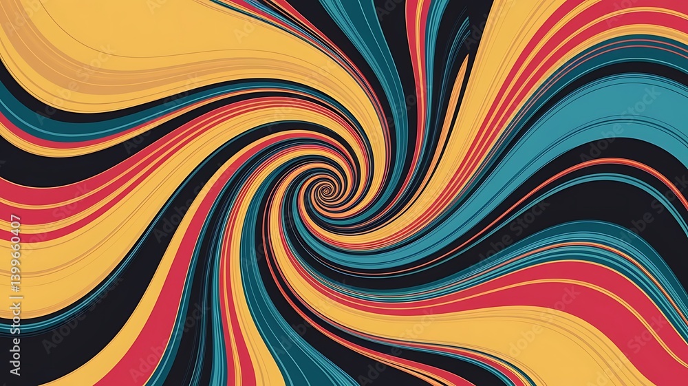 Abstract colorful backdrop illustration with smooth satin waves and flowing light lines Abstract colorful backdrop illustration with smooth satin waves and flowing light lines