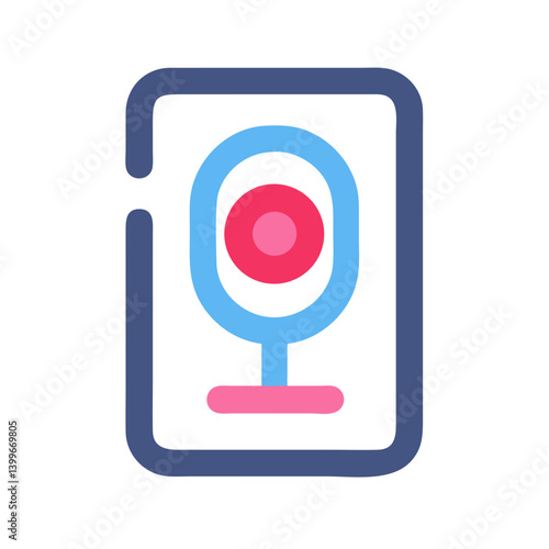 Free Download Audio Recorder Icon Representing Sound Recording, Media, and Digital Audio - GFXLoad