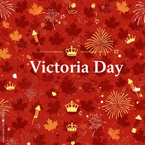 Festive Pattern with Canadi...