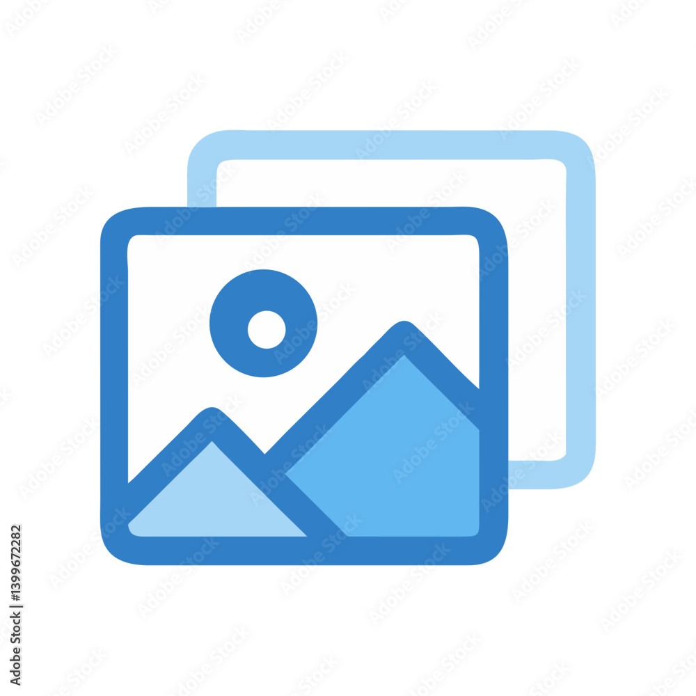 Photo Icon Representing Photography, Visual Content, and Image Sharing Photo Icon Representing Photography, Visual Content, and Image Sharing