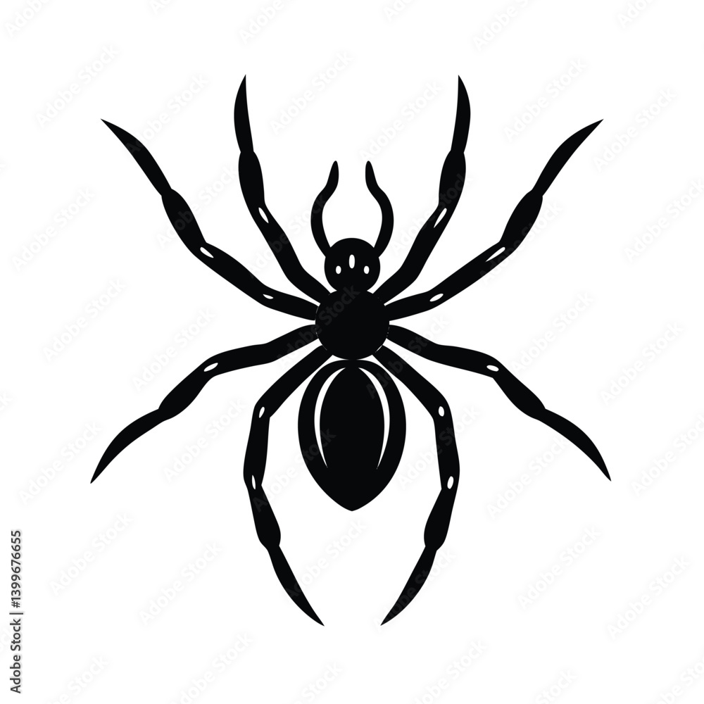 Spider vector line art Spider vector line art