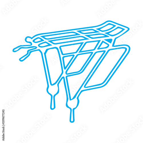 Baggage bicycle Icon