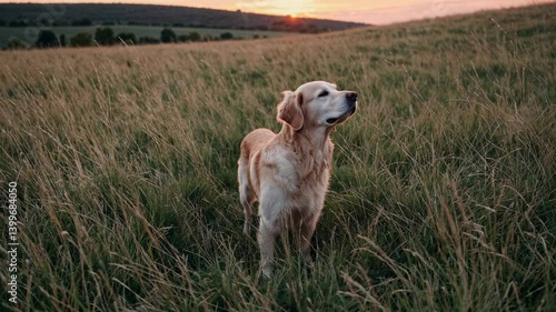 The Golden Retriever in Nature