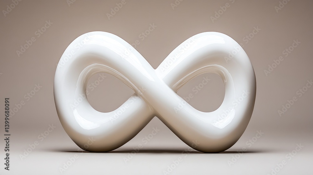 A minimalist sculpture made of two intersecting white planes A minimalist sculpture made of two intersecting white planes