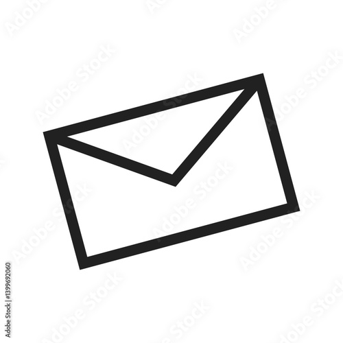 Email icon vector image. Suitable for mobile apps, web apps and print media.