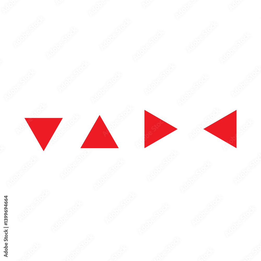 set of arrows icon set of arrows icon