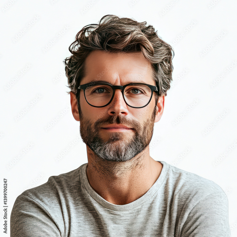 man with glasses man with glasses