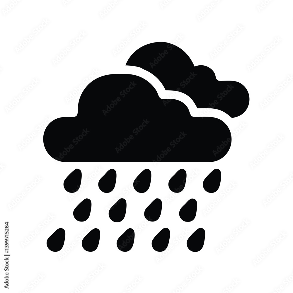 Isolated black silhouette of wind gusting through clouds on transparent background Isolated black silhouette of wind gusting through clouds on transparent background
