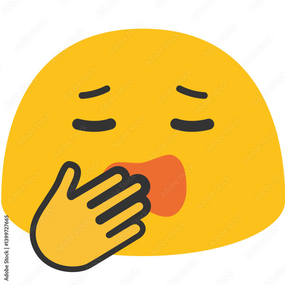 Obraz premium Yawning Face 