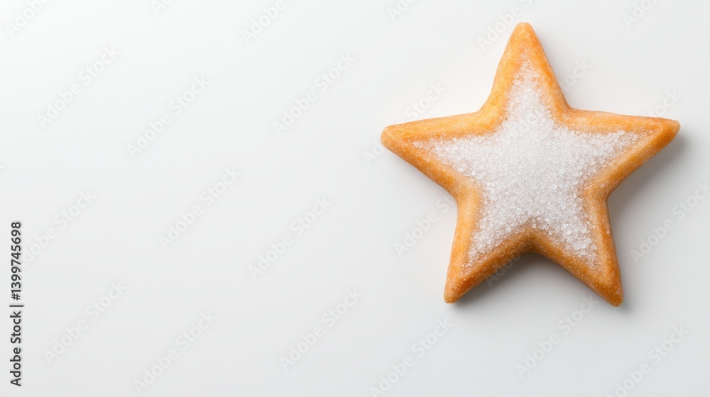 stylized salt star shape clipart, abstract food art, white crystals, isolated on white background stylized salt star shape clipart, abstract food art, white crystals, isolated on white background